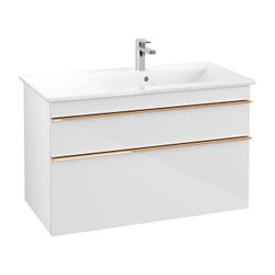 Villeroy & Boch Waschtischunterschrank Venticello 953x590x502mm 2 Auszüge, Glossy Wh... VILLEROY-A92805DH 4051202368395 (Abb. 1)