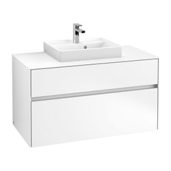 Villeroy & Boch Waschtischunterschrank Collaro C016 1000x548x500mm 2 Auszüge, Wascht... VILLEROY-C01600MS 4051202989026 (Abb. 1)