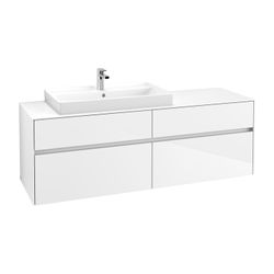 Villeroy & Boch Waschtischunterschrank Collaro C026 1600x548x500mm 4 Auszüge, Waschb... VILLEROY-C02600DH 4051202990985 (Abb. 1)