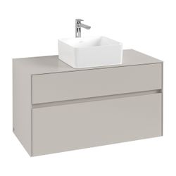 Villeroy & Boch Waschtischunterschrank Collaro C038 1000x548x500mm 2 Auszüge, Wascht... VILLEROY-C03800VK 4062373728727 (Abb. 1)