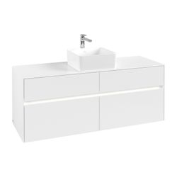 Villeroy & Boch Waschtischunterschrank Collaro C045B0 1400x548x500mm mit Beleuchtung... VILLEROY-C045B0MS 4065467188742 (Abb. 1)