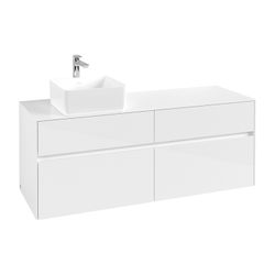 Villeroy & Boch Waschtischunterschrank Collaro C046 1400x548x500mm 4 Auszüge, Waschb... VILLEROY-C04600DH 4062373729540 (Abb. 1)