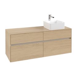 Villeroy & Boch Waschtischunterschrank Collaro C047 1400x548x500mm 4 Auszüge, Waschb... VILLEROY-C04700VJ 4062373729601 (Abb. 1)