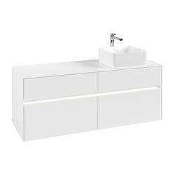 Villeroy & Boch Waschtischunterschrank Collaro C047B0 1400x548x500mm mit Beleuchtung... VILLEROY-C047B0MS 4065467188964 (Abb. 1)