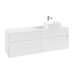 Villeroy & Boch Waschtischunterschrank Collaro C051 1600x548x500mm 4 Auszüge, Waschb... VILLEROY-C05100DH 4062373730041 (Abb. 1)