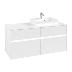 Villeroy & Boch Waschtischunterschrank Collaro C072B0 1200x548x500mm mit Beleuchtung... VILLEROY-C072B0MS 4065467192596 (Abb. 1)