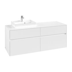 Villeroy & Boch Waschtischunterschrank Collaro 1400x548x500mm 4 Auszüge, Waschbecken... VILLEROY-C07400MS 4065467190172 (Abb. 1)