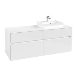 Villeroy & Boch Waschtischunterschrank Collaro 1400x548x500mm 4 Auszüge, Waschbecken... VILLEROY-C07500DH 4065467190257 (Abb. 1)