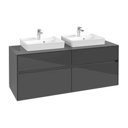 Villeroy & Boch Waschtischunterschrank Collaro 1400x548x500mm 4 Auszüge, für 2 Wasch... VILLEROY-C07600FP 4065467190387 (Abb. 1)