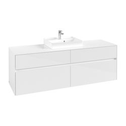 Villeroy & Boch Waschtischunterschrank Collaro 1600x548x500mm 4 Auszüge, Waschbecken... VILLEROY-C07700DH 4065467190479 (Abb. 1)