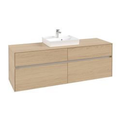 Villeroy & Boch Waschtischunterschrank Collaro 1600x548x500mm 4 Auszüge, Waschbecken... VILLEROY-C07700VJ 4065467190561 (Abb. 1)