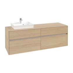 Villeroy & Boch Waschtischunterschrank Collaro 1600x548x500mm 4 Auszüge, Waschbecken... VILLEROY-C07800VJ 4065467190677 (Abb. 1)