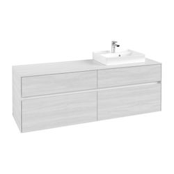 Villeroy & Boch Waschtischunterschrank Collaro 1600x548x500mm 4 Auszüge, Waschbecken... VILLEROY-C07900E8 4065467190707 (Abb. 1)