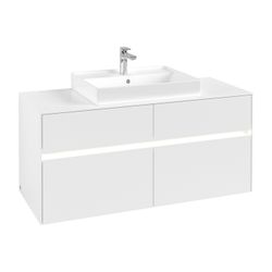 Villeroy & Boch Waschtischunterschrank Collaro C081B0 1200x548x500mm mit Beleuchtung... VILLEROY-C081B0MS 4065467193586 (Abb. 1)