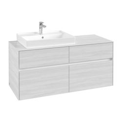 Villeroy & Boch Waschtischunterschrank Collaro 1200x548x500mm 2 Auszüge, Waschbecken... VILLEROY-C08200E8 4065467191032 (Abb. 1)