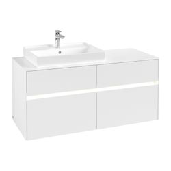 Villeroy & Boch Waschtischunterschrank Collaro B0 1200x548x500mm mit Beleuchtung, 2 ... VILLEROY-C082B0MS 4065467193692 (Abb. 1)