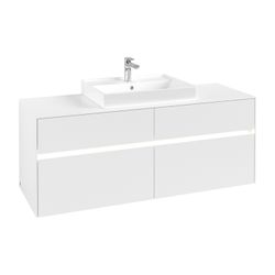 Villeroy & Boch Waschtischunterschrank Collaro C084B0 1400x548x500mm mit Beleuchtung... VILLEROY-C084B0MS 4065467193913 (Abb. 1)