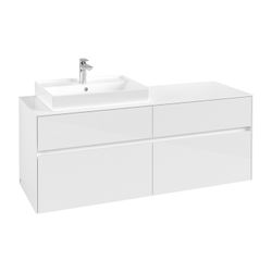 Villeroy & Boch Waschtischunterschrank Collaro C08500 1400x548x500mm 2 Auszüge, Wasc... VILLEROY-C08500DH 4065467191353 (Abb. 1)