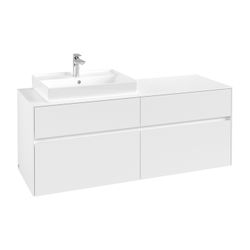 Villeroy & Boch Waschtischunterschrank Collaro C08500 1400x548x500mm 2 Auszüge, Wasc... VILLEROY-C08500MS 4065467191384 (Abb. 1)