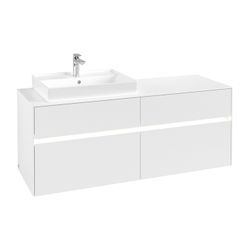 Villeroy & Boch Waschtischunterschrank Collaro C085B0 1400x548x500mm mit Beleuchtung... VILLEROY-C085B0MS 4065467194026 (Abb. 1)