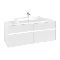 Villeroy & Boch Waschtischunterschrank Collaro C088B0 1400x548x500mm mit Beleuchtung... VILLEROY-C088B0MS 4065467194354 (Abb. 1)