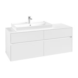 Villeroy & Boch Waschtischunterschrank Collaro C08900 1400x548x500mm 2 Auszüge, Wasc... VILLEROY-C08900MS 4065467191827 (Abb. 1)