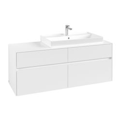 Villeroy & Boch Waschtischunterschrank Collaro C09000 1400x548x500mm 2 Auszüge, Wasc... VILLEROY-C09000MS 4065467191933 (Abb. 1)