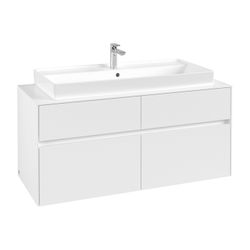 Villeroy & Boch Waschtischunterschrank Collaro C09100 1200x548x500mm 2 Auszüge, Wasc... VILLEROY-C09100MS 4065467192046 (Abb. 1)