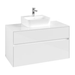 Villeroy & Boch Waschtischunterschrank Collaro C09400 1000x548x500mm Glossy White... VILLEROY-C09400DH 4065467212027 (Abb. 1)