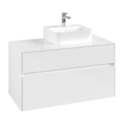 Villeroy & Boch Waschtischunterschrank Collaro C09600 1000x548x500mm Glossy White... VILLEROY-C09600DH 4065467212249 (Abb. 1)