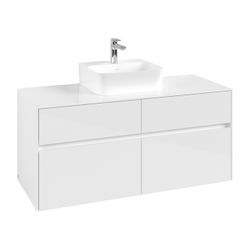 Villeroy & Boch Waschtischunterschrank Collaro C09700 1200x548x500mm Glossy White... VILLEROY-C09700DH 4065467212355 (Abb. 1)