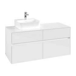 Villeroy & Boch Waschtischunterschrank Collaro C09800 1200x548x500mm Glossy White... VILLEROY-C09800DH 4065467212461 (Abb. 1)