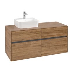 Villeroy & Boch Waschtischunterschrank Collaro C09800 1200x548x500mm Kansas Oak... VILLEROY-C09800RH 4065467212515 (Abb. 1)