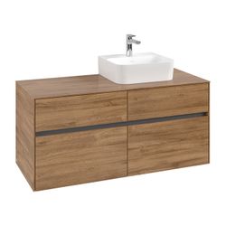 Villeroy & Boch Waschtischunterschrank Collaro C09900 1200x548x500mm Kansas Oak... VILLEROY-C09900RH 4065467212621 (Abb. 1)