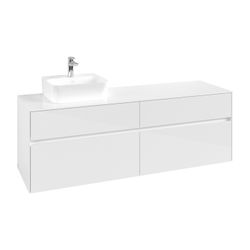 Villeroy & Boch Waschtischunterschrank Collaro C10500 1600x548x500mm Glossy White... VILLEROY-C10500DH 4065467213239 (Abb. 1)