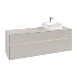 Villeroy & Boch Waschtischunterschrank Collaro C106B0 1600x548x500mm mit Beleuchtung... VILLEROY-C106B0VK 4065467218395 (Abb. 1)