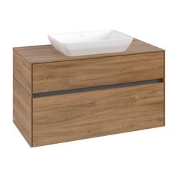 Villeroy & Boch Waschtischunterschrank Collaro C10900 1000x548x500mm Kansas Oak... VILLEROY-C10900RH 4065467215264 (Abb. 1)