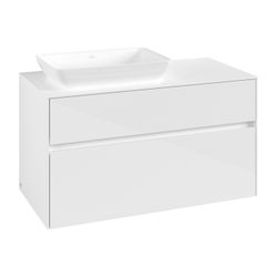 Villeroy & Boch Waschtischunterschrank Collaro C11000 1000x548x500mm Glossy White... VILLEROY-C11000DH 4065467215325 (Abb. 1)