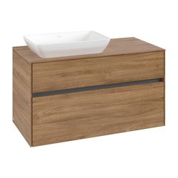 Villeroy & Boch Waschtischunterschrank Collaro C11000 1000x548x500mm Kansas Oak... VILLEROY-C11000RH 4065467215370 (Abb. 1)