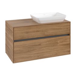 Villeroy & Boch Waschtischunterschrank Collaro C11100 1000x548x500mm Kansas Oak... VILLEROY-C11100RH 4065467215486 (Abb. 1)