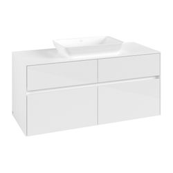 Villeroy & Boch Waschtischunterschrank Collaro C11200 1200x548x500mm Glossy White... VILLEROY-C11200DH 4065467215547 (Abb. 1)