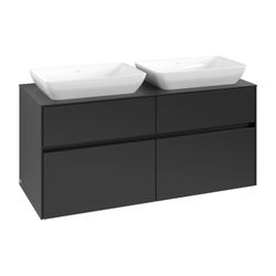 Villeroy & Boch Waschtischunterschrank Collaro C11500 1200x548x500mm Black Matt Lacq... VILLEROY-C11500PD 4065467215912 (Abb. 1)