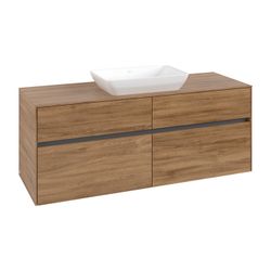 Villeroy & Boch Waschtischunterschrank Collaro C11600 1400x548x500mm Kansas Oak... VILLEROY-C11600RH 4065467216032 (Abb. 1)