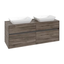 Villeroy & Boch Waschtischunterschrank Collaro C11900 1400x548x500mm Stone Oak... VILLEROY-C11900RK 4065467216377 (Abb. 1)