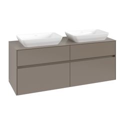 Villeroy & Boch Waschtischunterschrank Collaro C11900 1400x548x500mm Truffle Grey... VILLEROY-C11900VG 4065467216384 (Abb. 1)