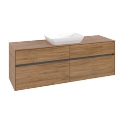 Villeroy & Boch Waschtischunterschrank Collaro C12000 1600x548x500mm Kansas Oak... VILLEROY-C12000RH 4065467216476 (Abb. 1)