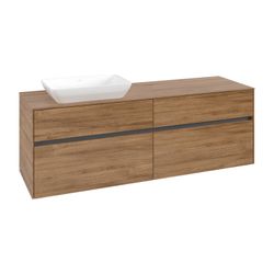 Villeroy & Boch Waschtischunterschrank Collaro C12100 1600x548x500mm Kansas Oak... VILLEROY-C12100RH 4065467216582 (Abb. 1)