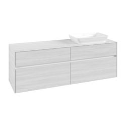 Villeroy & Boch Waschtischunterschrank Collaro C12200 1600x548x500mm White Wood... VILLEROY-C12200E8 4065467216650 (Abb. 1)