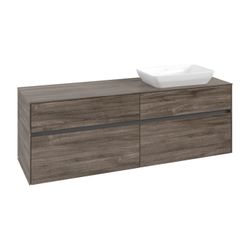 Villeroy & Boch Waschtischunterschrank Collaro C12200 1600x548x500mm Stone Oak... VILLEROY-C12200RK 4065467216704 (Abb. 1)