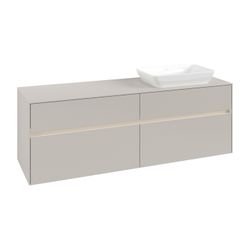 Villeroy & Boch Waschtischunterschrank Collaro C122B0 1600x548x500mm mit Beleuchtung... VILLEROY-C122B0VK 4065467221692 (Abb. 1)